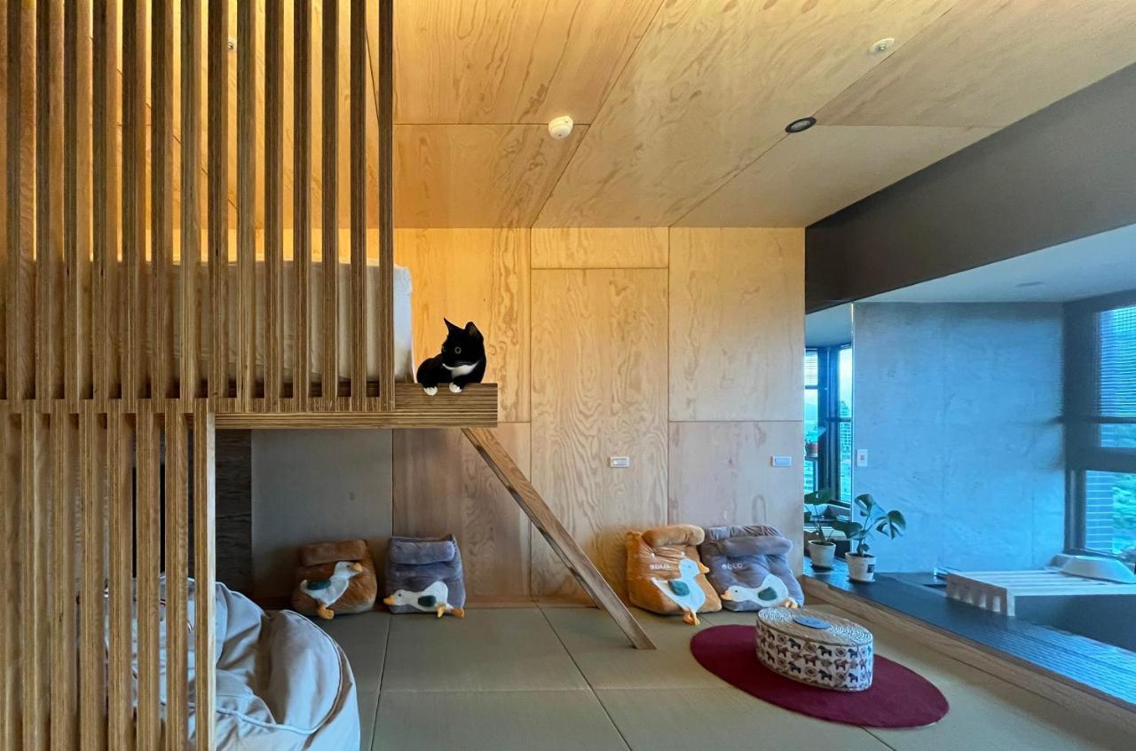 شقة Toucheng Happyhouse頭城黑皮家 附早餐 المظهر الخارجي الصورة